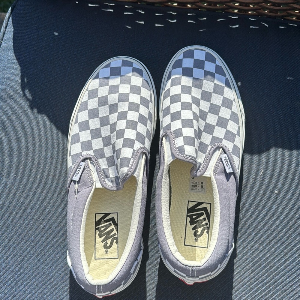 Checkered Vans